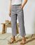Rechte 7/8-broek met stretch (grijs)