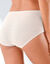 Maxislip met platte ribbels - set van 6 (poeder)