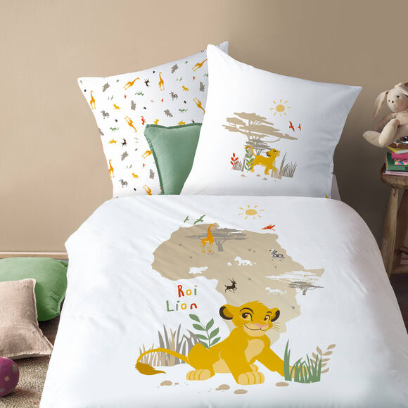 Bedset The Lion King® - katoen (wit)