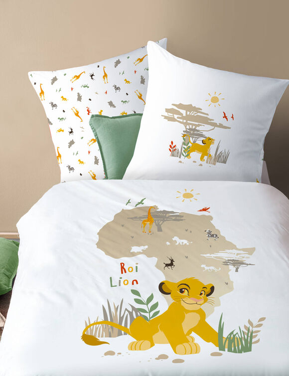 Bedset The Lion King® - katoen (wit)