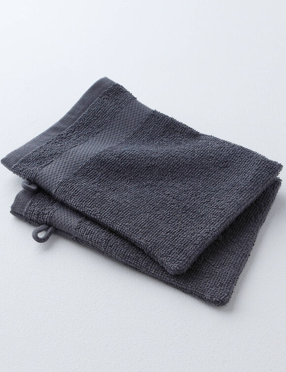 Éponge coton - 350g/m² (anthracite)