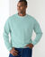 Sweat molleton col rond (aqua)