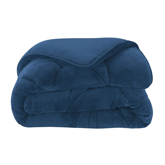 Couette synth&eacute;tique double face 600 g/m&sup2; (marine)