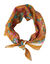 Foulard en voile de coton, imprim&eacute; fleurs (saffraangeel)