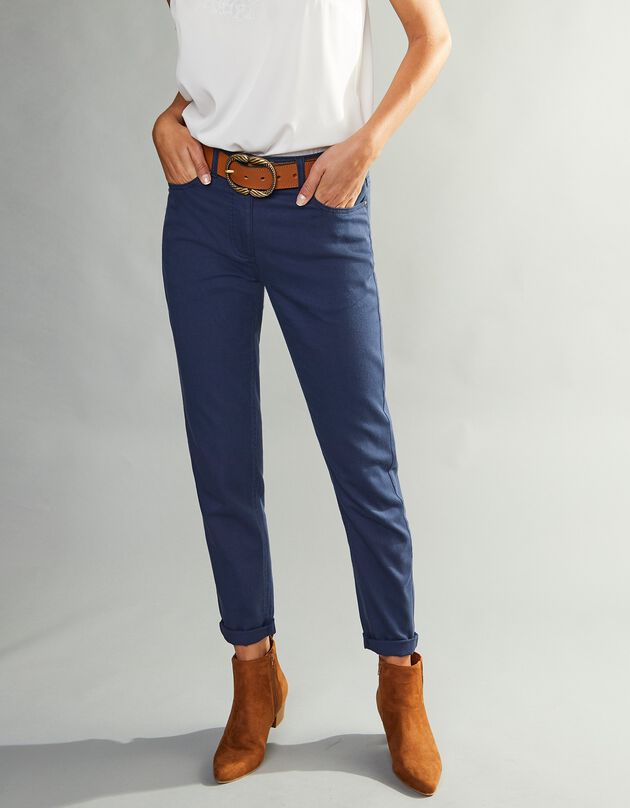 Girlfriend broek (marine)