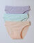 Katoenen slip in pastel Dim&Ines - set van 3 (pastel)