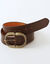 Ceinture boucle dor&eacute;e (chocolat)
