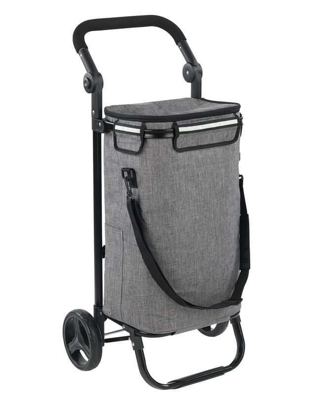 Boodschappentrolley Thermo & Comfort (grijs)