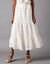 Jupe longue, broderie anglaise (écru)