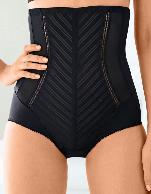 Culotte haute sculptante - maintien intense (noir)