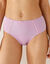 Maxislip in ajourkatoen - Set van 2 (blauw + parma)