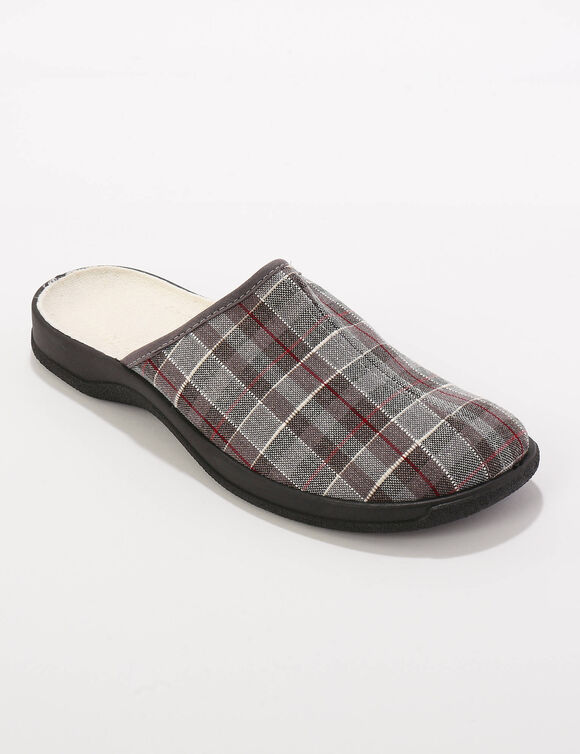 Mules grande largeur (gris)