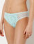 Midislip met lenteprint Coria - set van 2 (aqua)