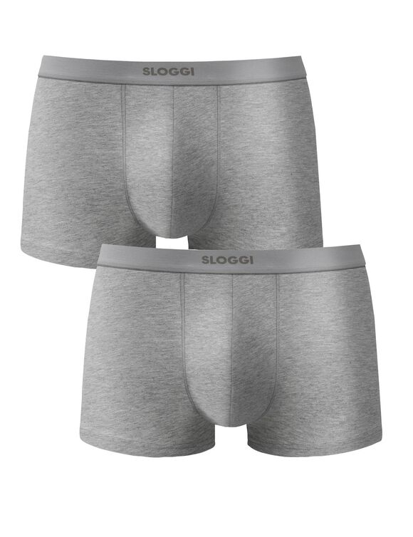 Shorty Ever Ease van SLOGGI&reg; - set van 2 (chin&eacute; grijs)