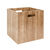 Cube de rangement en bois (bois)