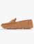 Mocassins in splitleer (beige)