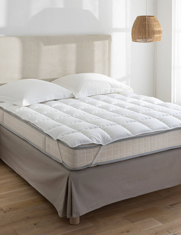 Surmatelas Outlast&reg; thermor&eacute;gulateur 450g/m2 (blanc)