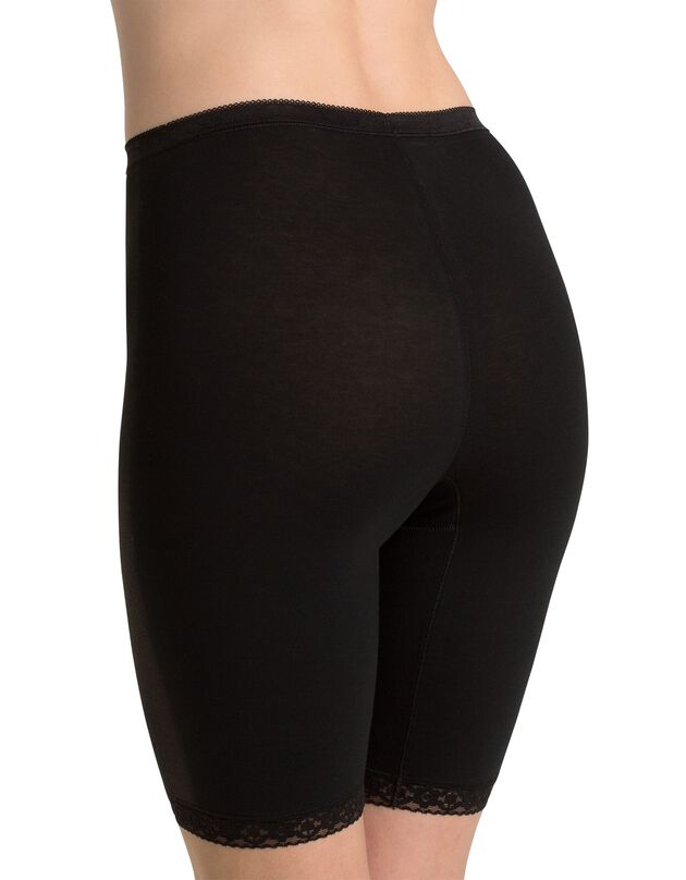 Vormvast pantybroekje "Basic+" in stretchkatoen (zwart)