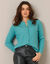 Gilet col rond boutonné (vert céladon)