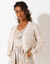Bolero in ajourtricot (ecru)