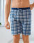 Pyjamashort - set van 2  (blauw geruit / grijs geruit)