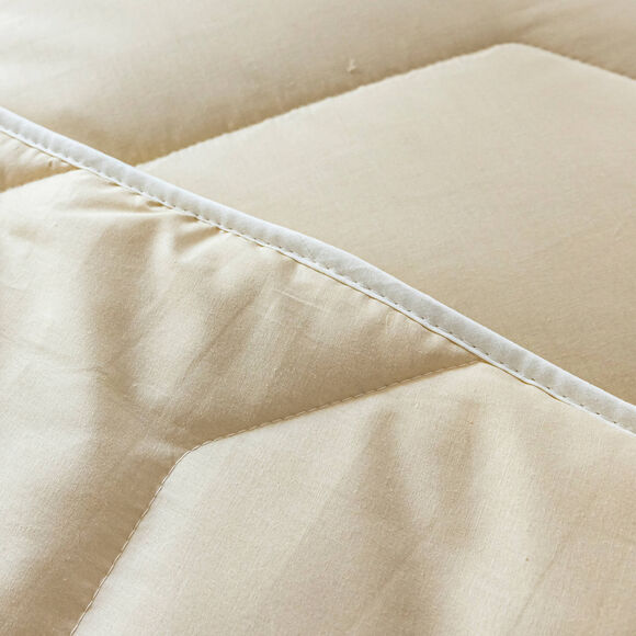 Couette duo-double isolation lama 2x200 g/m&sup2; (naturel)