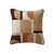 Kussen met geometrische print (taupe)
