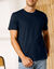 T-shirt col rond manches courtes - lot de 3 (turquoise + bordeaux + marine)