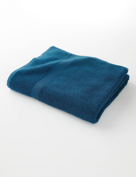 Snel drogende badstof - 400 g/m2 (pauwblauw)