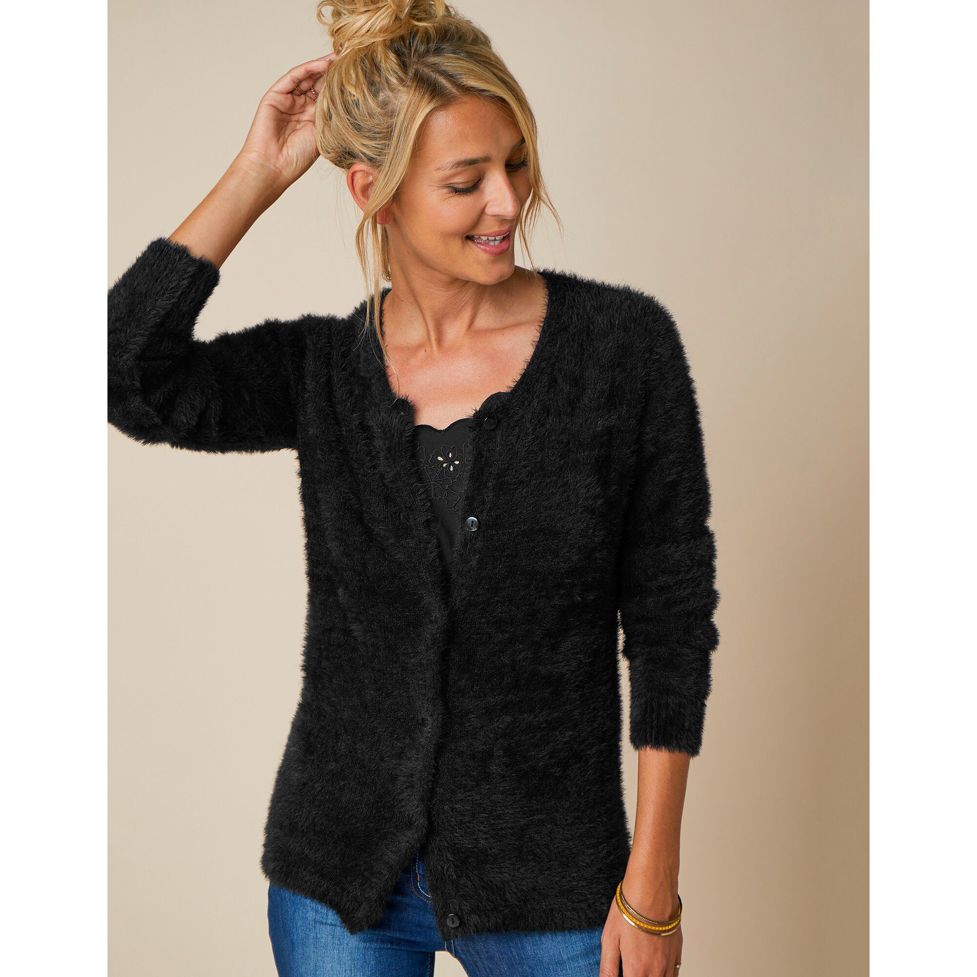 Blanche porte online cardigan femme