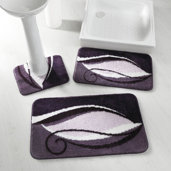 Tapis de bain fantaisie Zilla (violine)