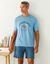 Short pyjama coton uni (bleu grisé) Short pyjama coton uni (bleu grisé)