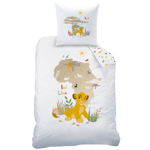 Bedset The Lion King® - katoen (wit)