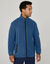 Fleecejas met ritssluiting (blauw)