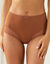 Culotte microfibre taille haute &ndash; lot de 2 (caramel)