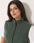 Veste polaire zipp&eacute;e sans manches (bronze)