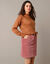 Pull col montant, finition frisotti (caramel)