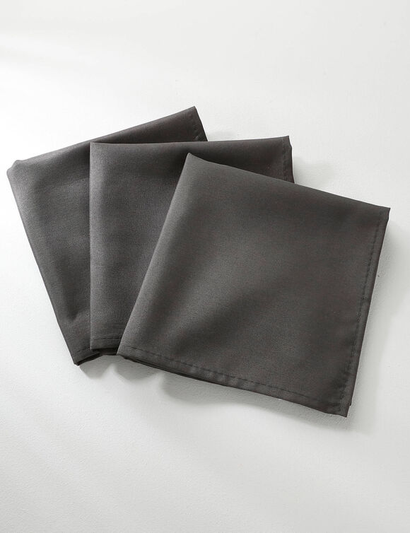 Nappe unie entretien facile (gris)