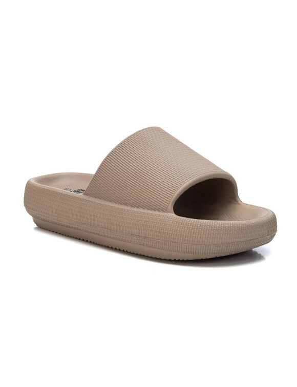 Lichte muiltjes met voorgevormde zool (taupe)