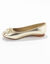Platte ballerina's (goudkleurig)