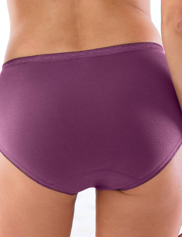 Maxislip met kant - set van 3 (fruitig)