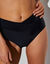 Zwemslip met hoge taille Solaro (zwart)