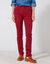 Rechte stretchbroek (donkerrood)