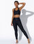 Push-up legging met hoge taille (zwart)