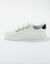 Goudkleurige sneakers met scratchsluiting (wit / zwart)