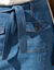 Rok in lichte jeans, met bindceintuur (stone)
