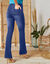 Jean bootcut ultra stretch, maille effet jean, grande stature (stone)
