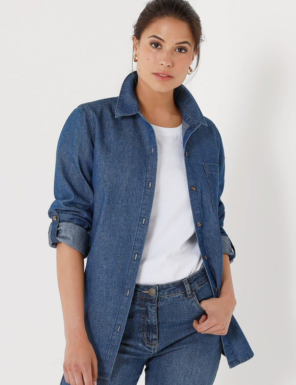 Chemise en jean (stone)