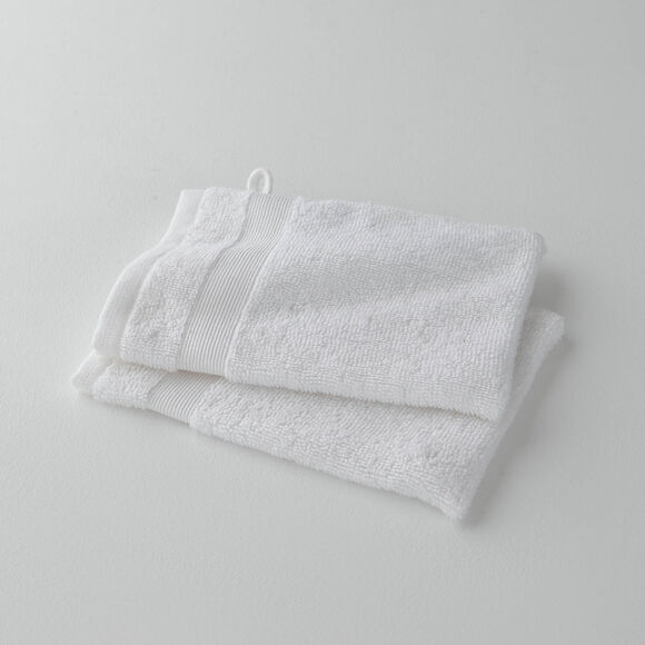 Snel drogende badstof - 400 g/m2 (wit)