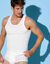 Singlet - herenondergoed, set van 2 (wit)